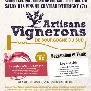 19 ème Édition du salon des vins du Château d&#039;Hurigny (71)