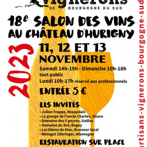 19 ème Édition du salon des vins du Château d&#039;Hurigny (71)